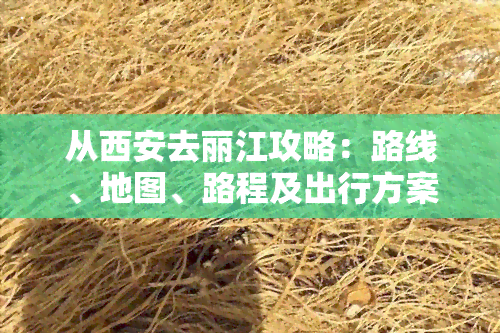 从西安去丽江攻略：路线、地图、路程及出行方案，是否需要隔离？