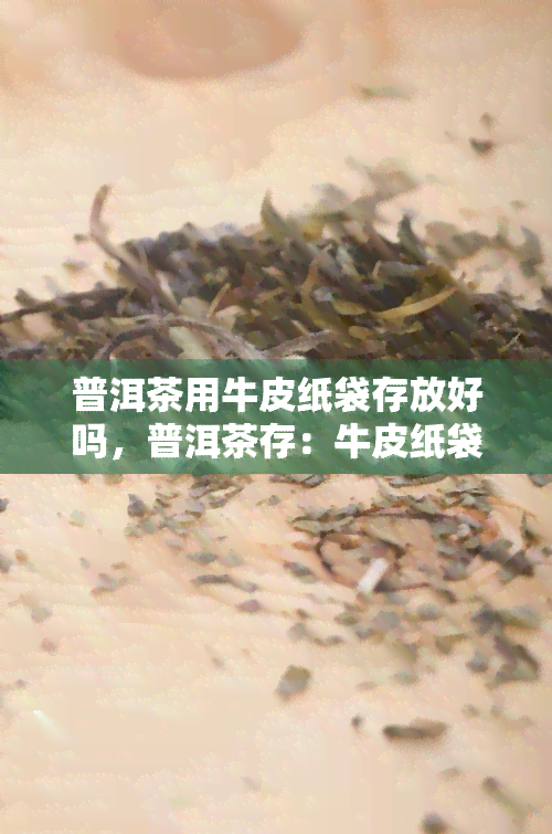 普洱茶用牛皮纸袋存放好吗，普洱茶存：牛皮纸袋是否适用？