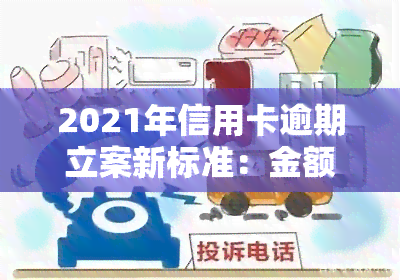 2021年信用卡逾期立案新标准：金额、次数和影响全解析