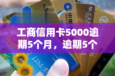 工商信用卡5000逾期5个月，逾期5个月，工商信用卡欠款5000元仍未偿还