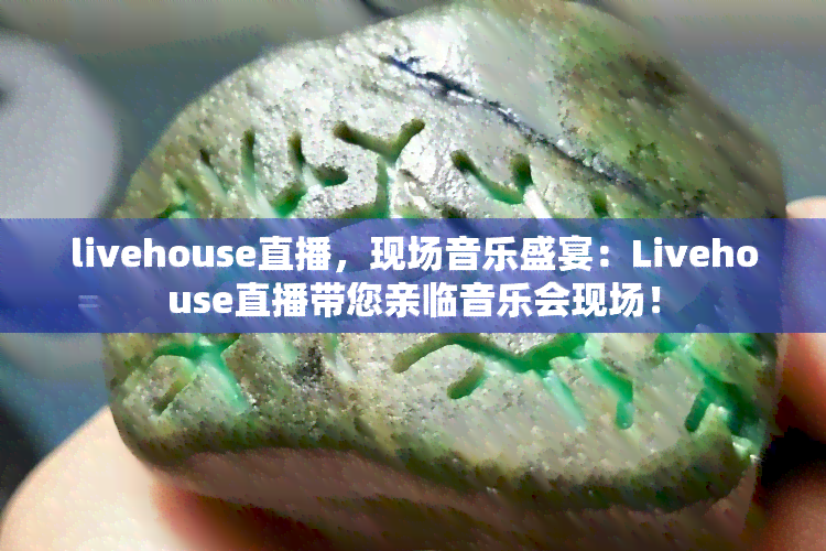 livehouse直播，现场音乐盛宴：Livehouse直播带您亲临音乐会现场！