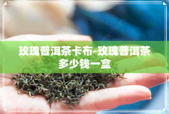 玫瑰普洱茶卡布-玫瑰普洱茶多少钱一盒