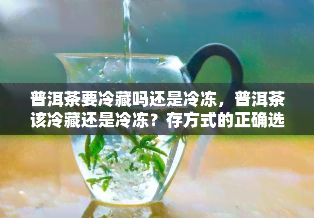 普洱茶要冷藏吗还是冷冻，普洱茶该冷藏还是冷冻？存方式的正确选择