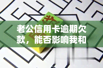 老公信用卡逾期欠款，能否影响我和孩子的？是否能因此起诉离婚？