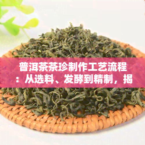 普洱茶茶珍制作工艺流程：从选料、发酵到精制，揭秘其独特制作过程及功效。