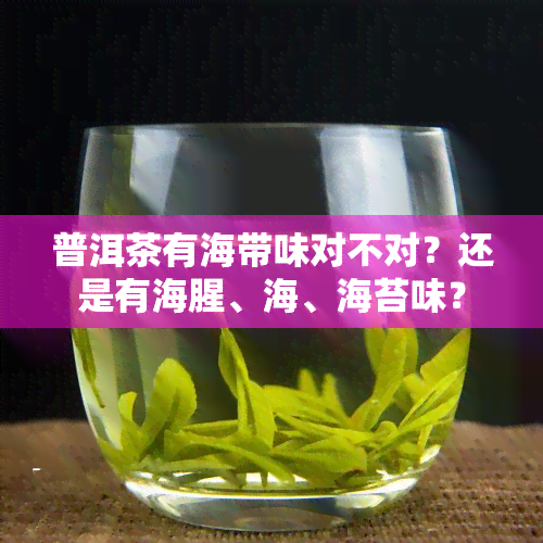 普洱茶有海带味对不对？还是有海腥、海、海苔味？