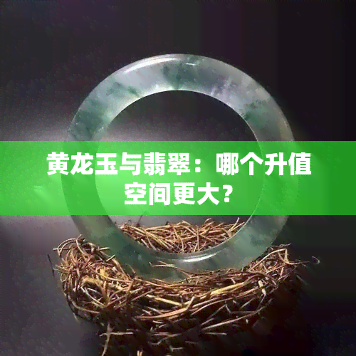 黄龙玉与翡翠：哪个升值空间更大？