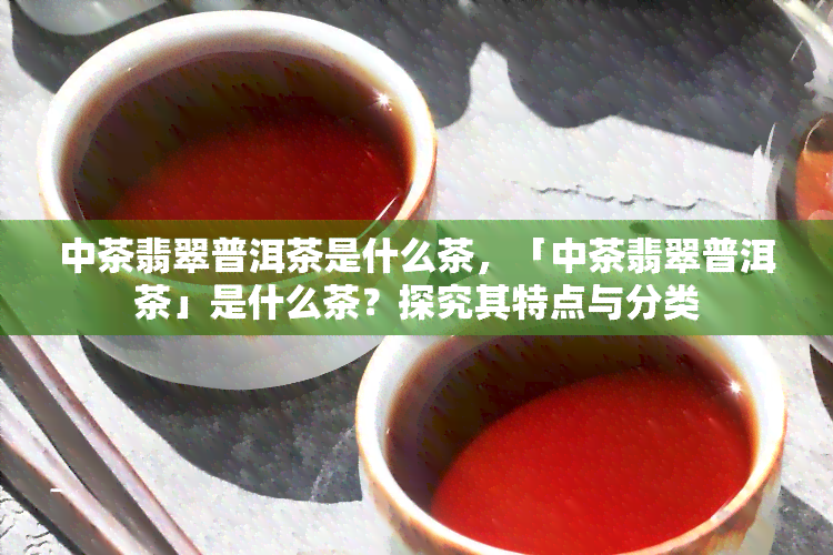 中茶翡翠普洱茶是什么茶，「中茶翡翠普洱茶」是什么茶？探究其特点与分类