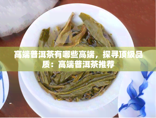 高端普洱茶有哪些高端，探寻顶级品质：高端普洱茶推荐