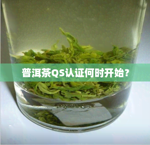 普洱茶QS认证何时开始？