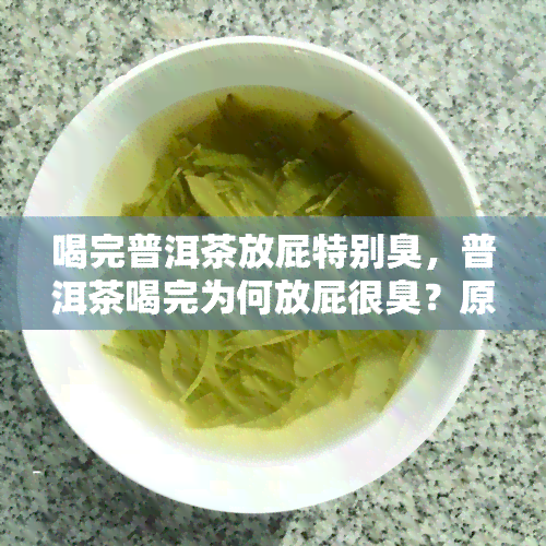 喝完普洱茶放屁特别臭，普洱茶喝完为何放屁很臭？原因找到了！