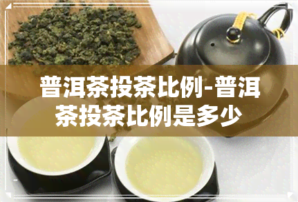 普洱茶投茶比例-普洱茶投茶比例是多少