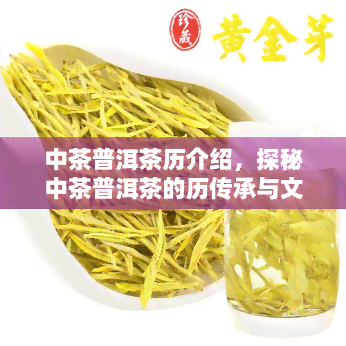 中茶普洱茶历介绍，探秘中茶普洱茶的历传承与文化价值