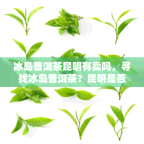 冰岛普洱茶昆明有卖吗，寻找冰岛普洱茶？昆明是否有销售点？