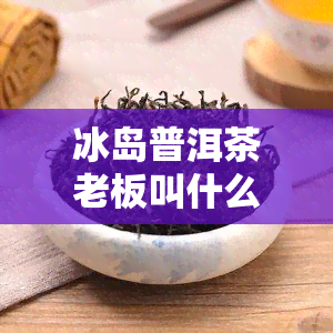 冰岛普洱茶老板叫什么，揭秘冰岛普洱茶背后的大佬：他究竟是谁？