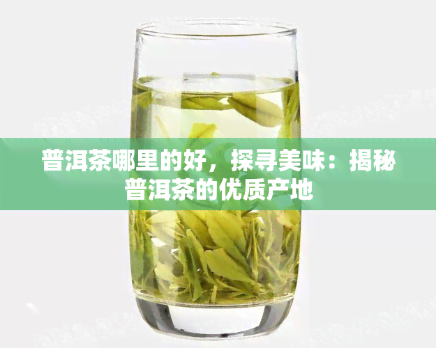 普洱茶哪里的好，探寻美味：揭秘普洱茶的优质产地