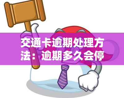 交通卡逾期处理方法：逾期多久会停卡？还清欠款后能否继续使用？逾期多久会上？如何解决交通卡欠款问题？