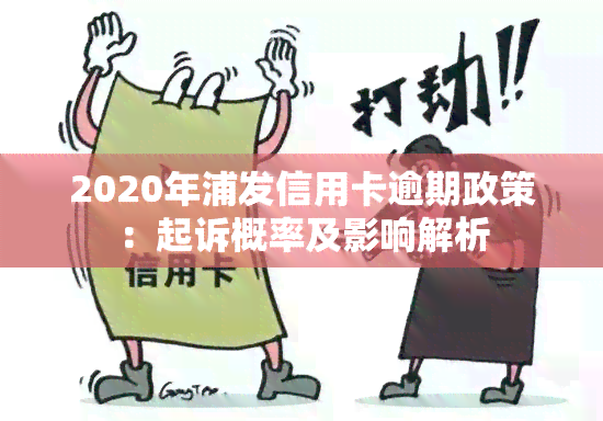 2020年浦发信用卡逾期政策：起诉概率及影响解析