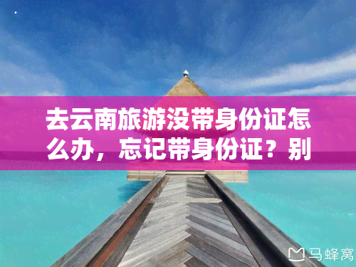 去云南旅游没带身份证怎么办，忘记带身份证？别担心，云南旅游攻略告诉你如何应对！