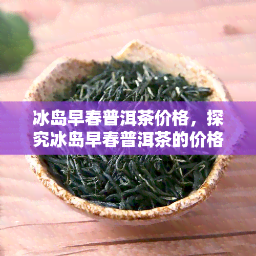 冰岛早春普洱茶价格，探究冰岛早春普洱茶的价格走势与品质特点