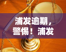 浦发逾期，警惕！浦发银行信用卡逾期可能带来的严重后果