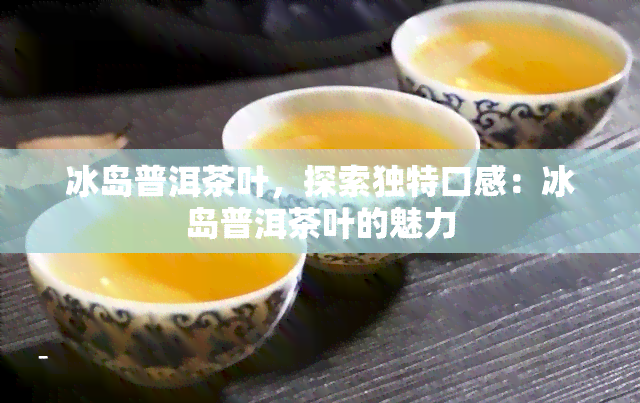 冰岛普洱茶叶，探索独特口感：冰岛普洱茶叶的魅力