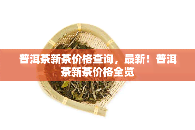 普洱茶新茶价格查询，最新！普洱茶新茶价格全览