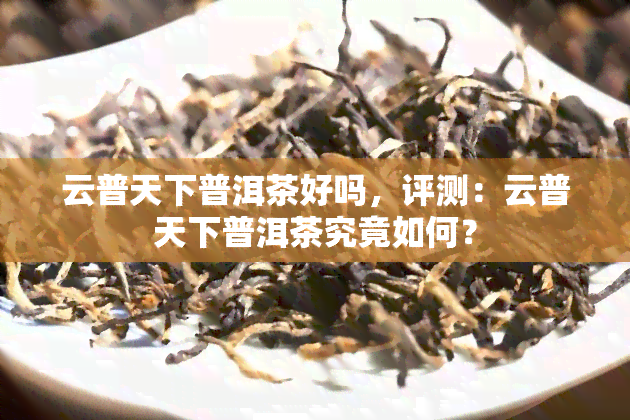 云普天下普洱茶好吗，评测：云普天下普洱茶究竟如何？