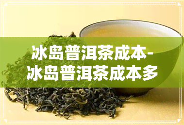 冰岛普洱茶成本-冰岛普洱茶成本多少钱一斤啊