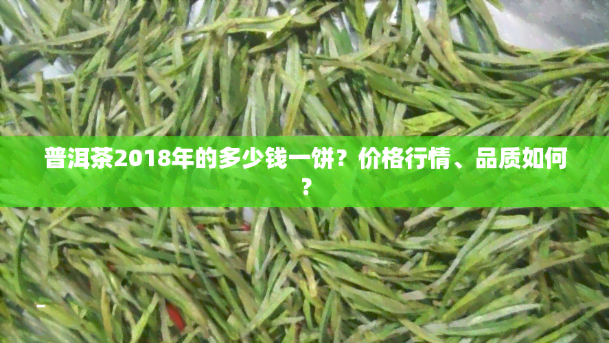 普洱茶2018年的多少钱一饼？价格行情、品质如何？