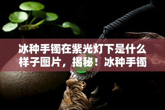 冰种手镯在紫光灯下是什么样子图片，揭秘！冰种手镯在紫光灯下的神秘样子，一图胜千言！