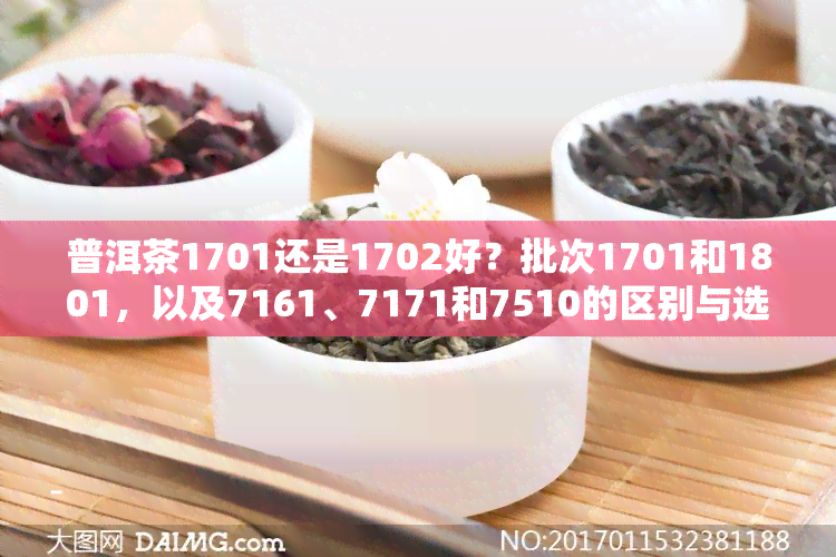 普洱茶1701还是1702好？批次1701和1801，以及7161、7171和7510的区别与选择建议