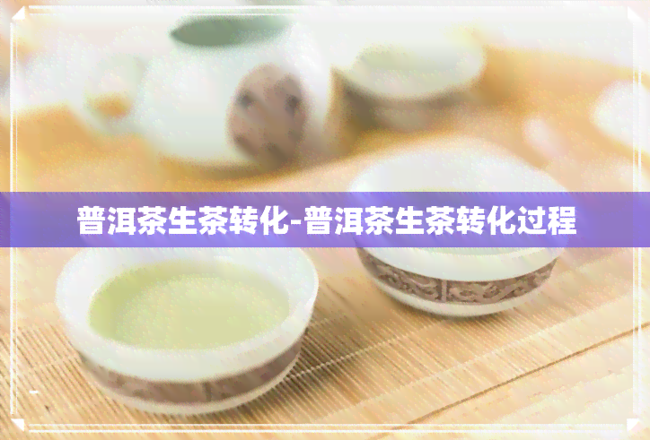 普洱茶生茶转化-普洱茶生茶转化过程