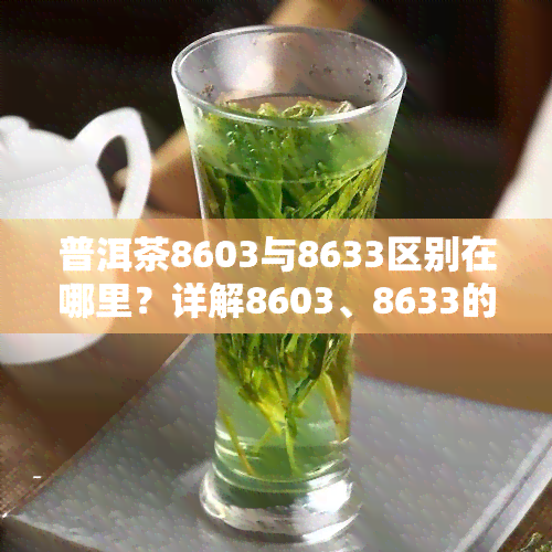 普洱茶8603与8633区别在哪里？详解8603、8633的含义及区别