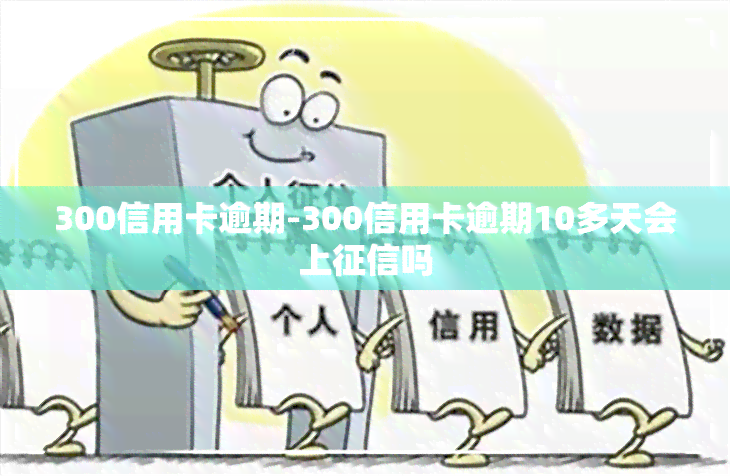 300信用卡逾期-300信用卡逾期10多天会上吗