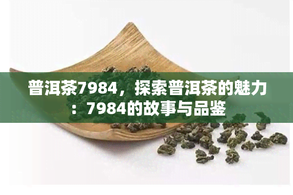 普洱茶7984，探索普洱茶的魅力：7984的故事与品鉴