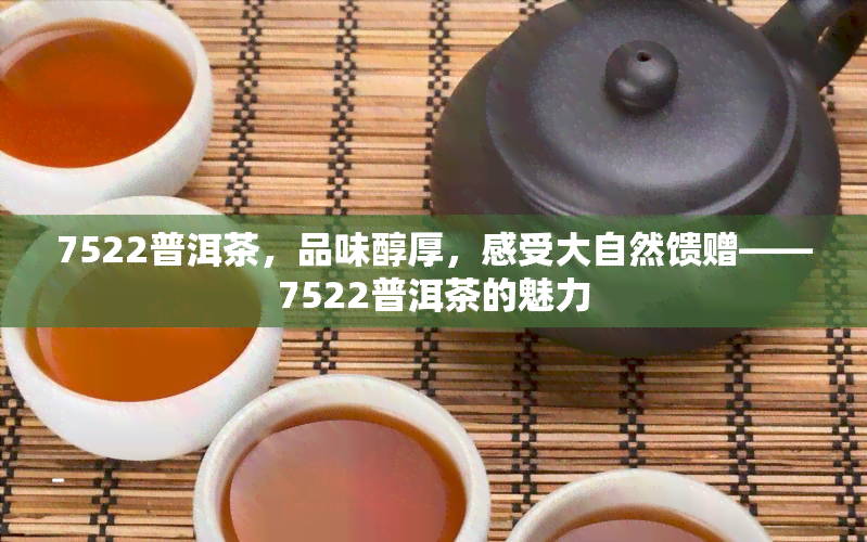 7522普洱茶，品味醇厚，感受大自然馈赠——7522普洱茶的魅力