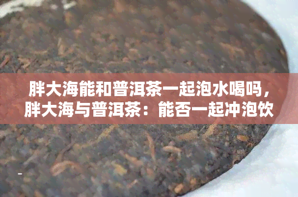 胖大海能和普洱茶一起泡水喝吗，胖大海与普洱茶：能否一起冲泡饮用？