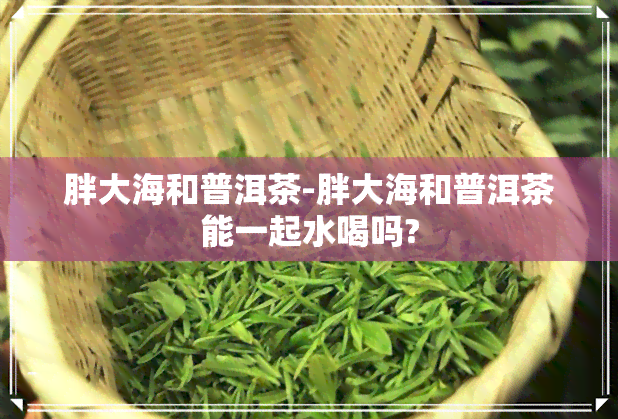 胖大海和普洱茶-胖大海和普洱茶能一起水喝吗?