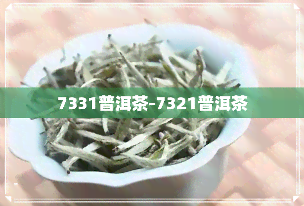 7331普洱茶-7321普洱茶