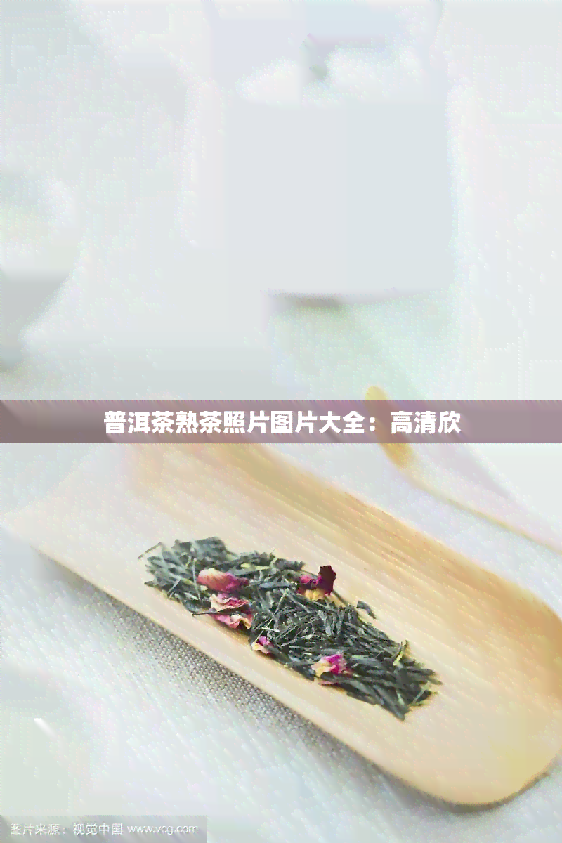 普洱茶熟茶照片图片大全：高清欣