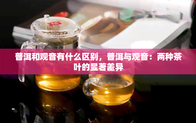 普洱和观音有什么区别，普洱与观音：两种茶叶的显著差异