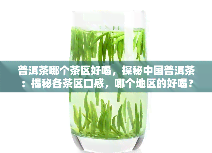 普洱茶哪个茶区好喝，探秘中国普洱茶：揭秘各茶区口感，哪个地区的好喝？