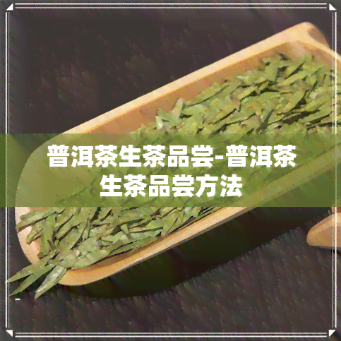 普洱茶生茶品尝-普洱茶生茶品尝方法