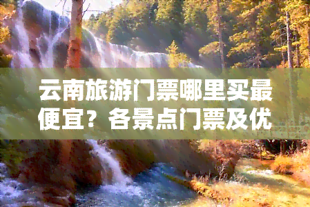 云南旅游门票哪里买更便宜？各景点门票及优惠信息全在这！