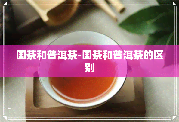 国茶和普洱茶-国茶和普洱茶的区别