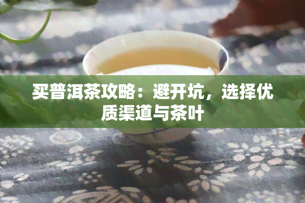 买普洱茶攻略：避开坑，选择优质渠道与茶叶