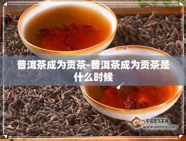 普洱茶成为贡茶-普洱茶成为贡茶是什么时候