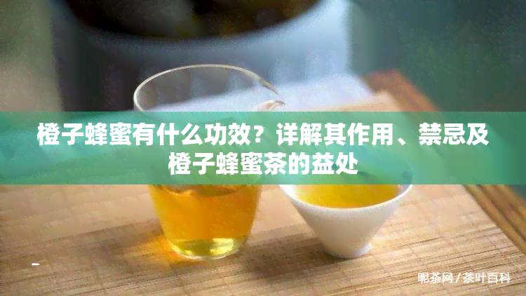 橙子蜂蜜有什么功效？详解其作用、禁忌及橙子蜂蜜茶的益处