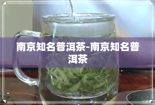 南京知名普洱茶-南京知名普洱茶